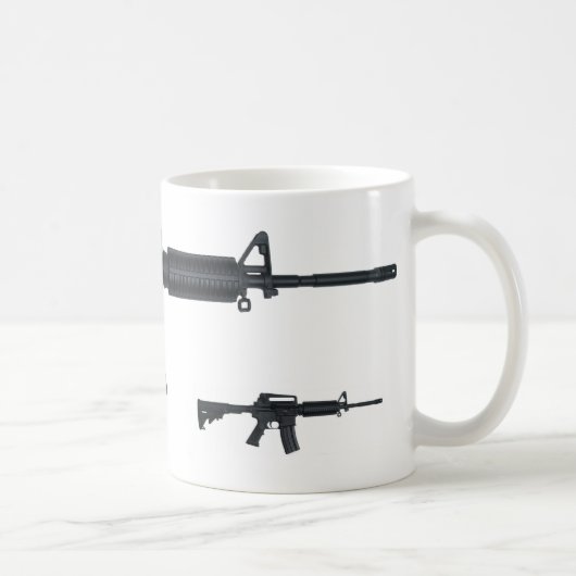 AR15突撃銃 コーヒーマグカップ (右)