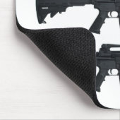 AR15突撃銃 マウスパッド (コーナー)