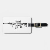 AR15 ラゲッジタグ (正面横)