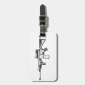 AR15 ラゲッジタグ (正面縦)