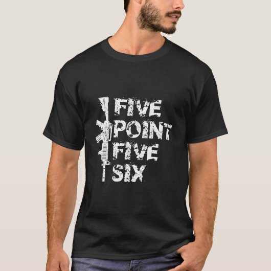 Ar15 5.56銃の誇りを持った所有者アメリカ人のための2Nd Am Tシャツ (正面)