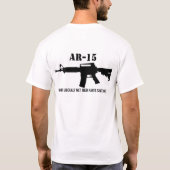 AR15… Tシャツ (裏面)