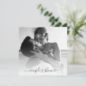 *~* AR18クリエイティブアートフォトカップルシャワー 招待状 (スタンド正面)