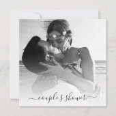 *～* AR18クリエイティブアートフォトカップルシャワー 招待状 (正面)