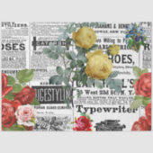 * AR23バラフローラ花ヴィンテージ切り離し 薄葉紙 (正面)