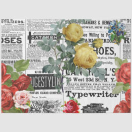 * AR23バラフローラ花ヴィンテージ切り離し 薄葉紙