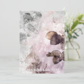 *~* AR26 Ephemera QR RSVPビクトリアン写真結婚s 招待状 (スタンド正面)