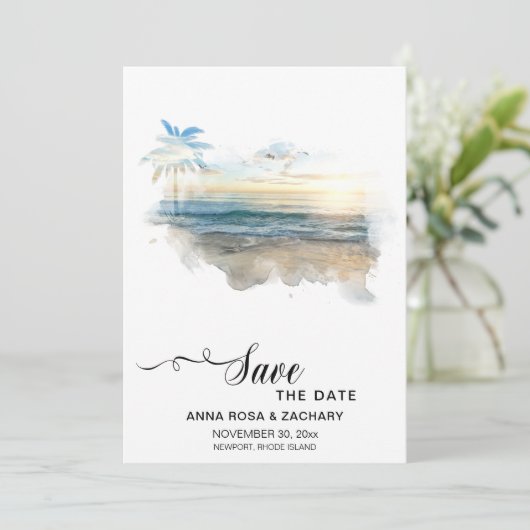 *~* AR7の写真婚礼日のWebサイトQRを保存 招待状 (スタンド正面)