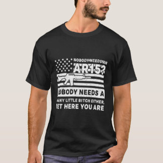 Ar-おもしろい15アメリカ第2回修正銃権 Tシャツ