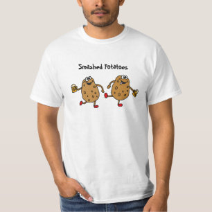 AR-こわされたポテトのワイシャツ Tシャツ