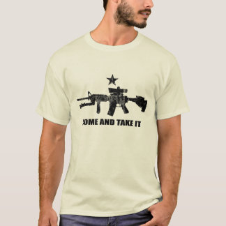 AR-15とのそれを取ります来て下さい Tシャツ