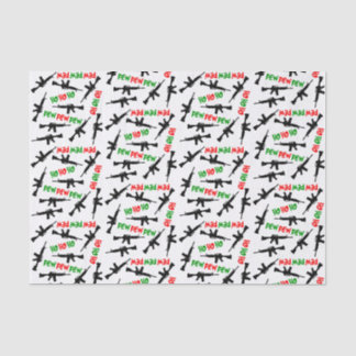 AR-15クリスマスティッシュペーパーホホホホプピュー 薄葉紙