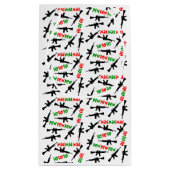 AR-15クリスマス抱き枕 スモールペーパーバッグ (裏面)