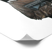 AR-15スケルトン ポスター (角)