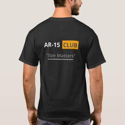 AR-15ハブ Tシャツ (裏面)