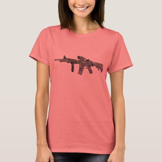 AR-15ライフル Tシャツ (正面)