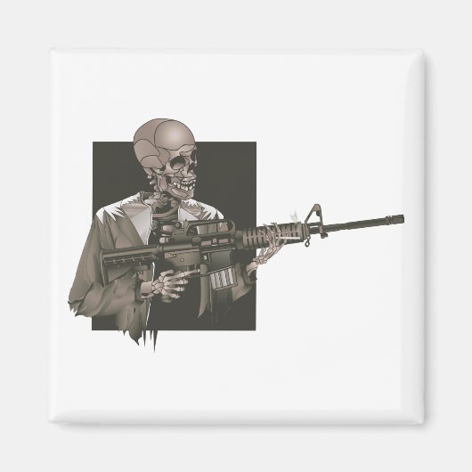 AR-15骨格磁石 マグネット (正面)