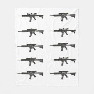 AR-15 フリースブランケット