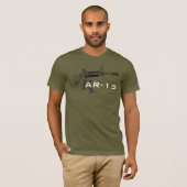 AR-15 Tシャツ (正面フル)