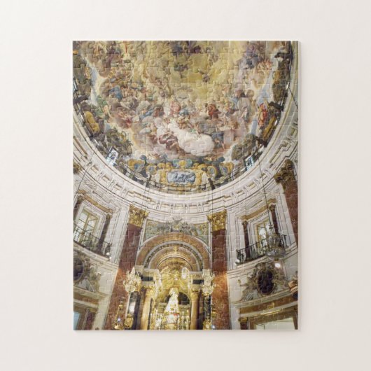 Ar Fresco Decorative Church Ceiling, Valencia ジグソーパズル (縦)