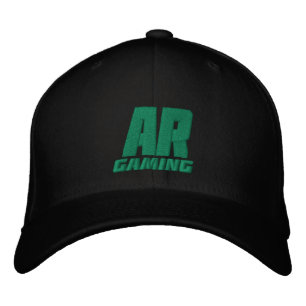 ar green hat 01 刺繍入りキャップ