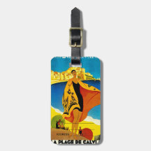 ARAヴィンテージラゲッジタグ – 非常にフランスのARAアーティスト