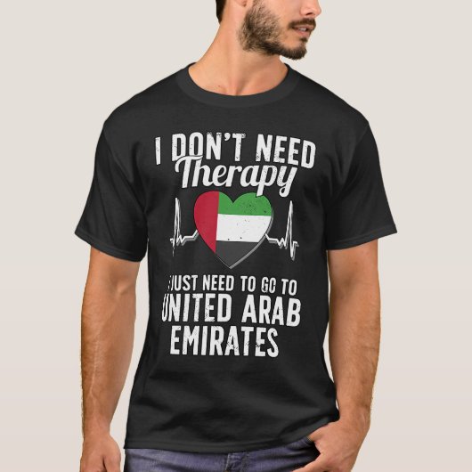 Arab I United Arab Emirates Flag I United Arab Emi Tシャツ (正面)