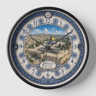 Arab Traditional ornamental Designer quartz clock 壁時計