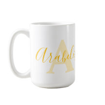 Arabelisの名前は意味で、モノグラムAは黄金色