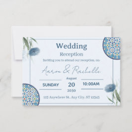 Arabesque Elegance Wedding Card 招待状
