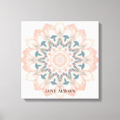 Arabesque Mandala Art キャンバスプリント (正面)