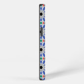 Arabesque Mosaic Pattern  iPhoneケース (右側面)