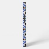 Arabesque Mosaic Pattern  iPhoneケース (左側面)