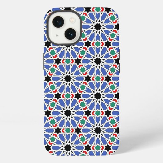 Arabesque Mosaic Pattern  iPhoneケース (裏面)