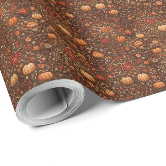 Arabesque Thanksgiving ラッピングペーパー (ロールコーナー)