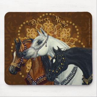 Arabian砂漠王の馬のmousepad マウスパッド