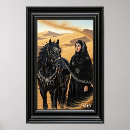 🌙 Arabian / Cultural Mood ポスター (正面)