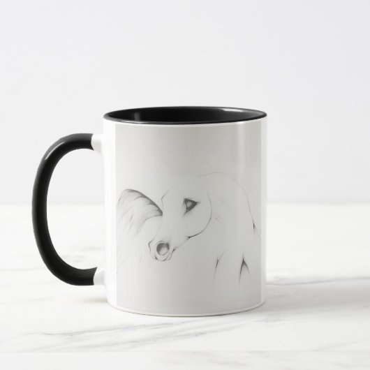 "Arabian Horse" by Adelia Audi Mug マグカップ (左)