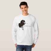 Arabian Horse Passion Brown Tシャツ (正面フル)