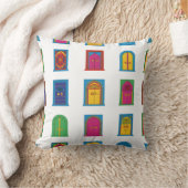 Arabian Stained Glass Windows Pattern クッション (ブランケット)