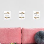 Arabic Affirmation Wall Art Set (リビング)