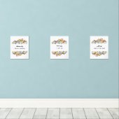 Arabic Affirmation Wall Art Set (ウッドフロア)