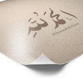 Arabic Calligraphy Islamic Art – Alhamdulillah フォトプリント (角)