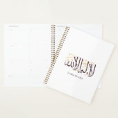 Arabic Calligraphy Islamic Art La ilaha illa Allah プランナー手帳 (ディスプレー)