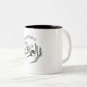 Arabic Calligraphy Mug - "Al Ilmu Nur" ツートーンマグカップ (正面右)