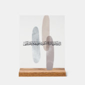 Arabic Calligraphy Wall Art – Those Who Say アクリルサイン (正面)