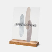 Arabic Calligraphy Wall Art – Those Who Say アクリルサイン (傾斜)