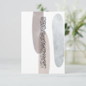 Arabic Calligraphy Wall Art – Those Who Say サンキューカード (スタンド正面)