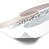 Arabic Calligraphy Wall Art – Those Who Say フォトプリント (角)