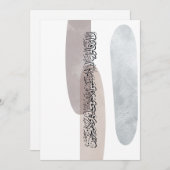 Arabic Calligraphy Wall Art – Those Who Say 招待状 (正面/裏面)